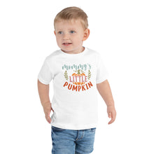 Load image into Gallery viewer, Mommy’s Little Pumpkin Toddler Short Sleeve Tee