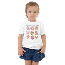 Load image into Gallery viewer, Bunny Kisses Easter Wishes Toddler Short Sleeve Tee