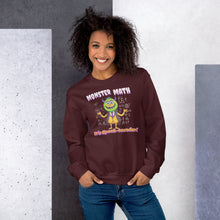 Load image into Gallery viewer, Monster Math It's Spook-tacular! Unisex Sweatshirt