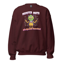 Load image into Gallery viewer, Monster Math It's Spook-tacular! Unisex Sweatshirt