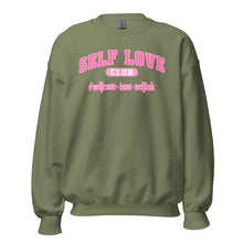 Load image into Gallery viewer, Self Love Club Unisex Sweatshirt