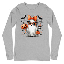 Load image into Gallery viewer, Ghostly Coquette Unisex Long Sleeve Tee