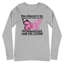 Load image into Gallery viewer, I Am the Storm Unisex Long Sleeve Tee