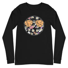 Load image into Gallery viewer, Halloween Retro Smiley Unisex Long Sleeve Tee