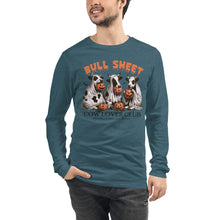 Load image into Gallery viewer, Bull Sheet Cow Lover Club Halloween Unisex Long Sleeve Tee