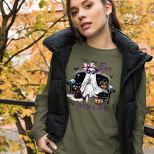 Load image into Gallery viewer, I Put The Boo In Boujee Unisex Long Sleeve Tee