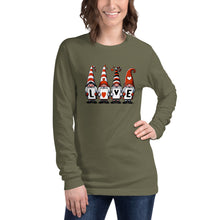 Load image into Gallery viewer, Gnome Love Unisex Long Sleeve Tee