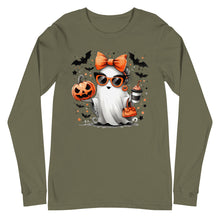 Load image into Gallery viewer, Ghostly Coquette Unisex Long Sleeve Tee