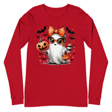Load image into Gallery viewer, Ghostly Coquette Unisex Long Sleeve Tee