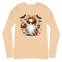 Load image into Gallery viewer, Ghostly Coquette Unisex Long Sleeve Tee