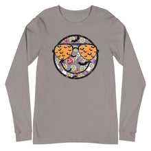 Load image into Gallery viewer, Halloween Retro Smiley Unisex Long Sleeve Tee