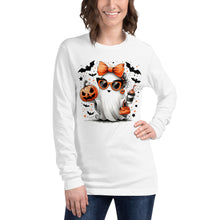Load image into Gallery viewer, Ghostly Coquette Unisex Long Sleeve Tee
