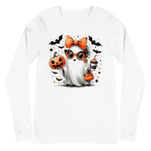 Load image into Gallery viewer, Ghostly Coquette Unisex Long Sleeve Tee