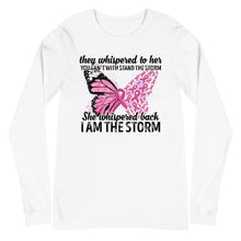 Load image into Gallery viewer, I Am the Storm Unisex Long Sleeve Tee