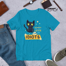 Load image into Gallery viewer, I’m Intolerant to Idiots Unisex t-shirt