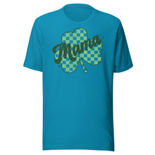 Load image into Gallery viewer, Mama Checkered Shamrock Unisex t-shirt