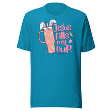Load image into Gallery viewer, Jesus Fills My Cup Unisex t-shirt