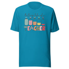 Load image into Gallery viewer, Battery Life Of A Teacher Unisex t-shirt