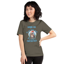 Load image into Gallery viewer, Wishing You Owl-Mazing Christmas Cheer Unisex t-shirt