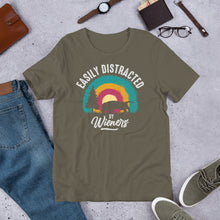 Load image into Gallery viewer, Easily Distracted By Weiners Unisex t-shirt