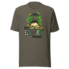 Load image into Gallery viewer, One Lucky Mama Unisex t-shirt