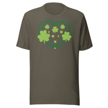 Load image into Gallery viewer, Shamrocks And Hearts Unisex t-shirt
