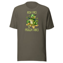 Load image into Gallery viewer, Irish Eyes Froggy Vibes Unisex t-shirt