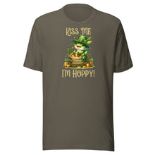 Load image into Gallery viewer, Kiss Me I'm Hoppy Unisex t-shirt