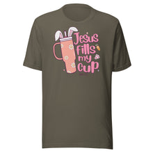 Load image into Gallery viewer, Jesus Fills My Cup Unisex t-shirt