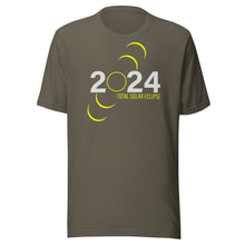 Load image into Gallery viewer, 2024 Total Solar Eclipse Unisex t-shirt