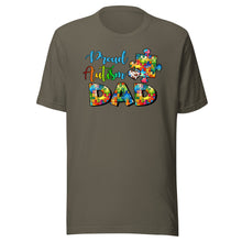 Load image into Gallery viewer, Proud Autism Dad Unisex t-shirt