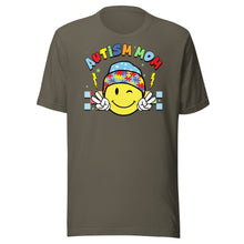 Load image into Gallery viewer, Autism Mom Smiley Face Unisex t-shirt