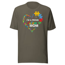 Load image into Gallery viewer, I’m A Proud Autism Mom Unisex t-shirt