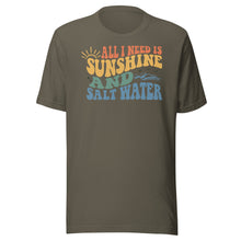 Load image into Gallery viewer, All I Need Is Sunshine and Salt Water Unisex t-shirt
