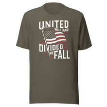 Load image into Gallery viewer, United We Stand Divided We Fall Unisex t-shirt