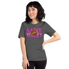 Load image into Gallery viewer, Game Day Pink Glitter Unisex t-shirt