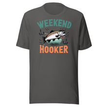 Load image into Gallery viewer, Weekend Hooker Fishing Unisex t-shirt
