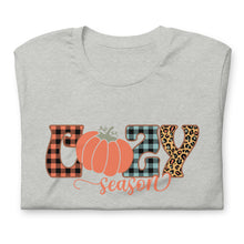 Load image into Gallery viewer, Plaid Cozy Season Unisex t-shirt