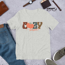 Load image into Gallery viewer, Plaid Cozy Season Unisex t-shirt