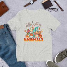 Load image into Gallery viewer, Fallin' With My Gnomies Unisex t-shirt (Lighter Colors)