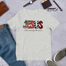 Load image into Gallery viewer, Jesus is the Reason for the Season (Block Letters) Unisex t-shirt
