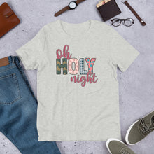 Load image into Gallery viewer, O Holy Night (Block Letters) Unisex t-shirt