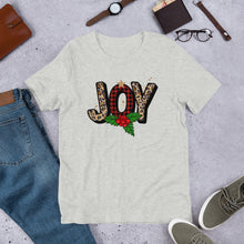 Load image into Gallery viewer, Joy (Leopard and Wreath) Unisex t-shirt