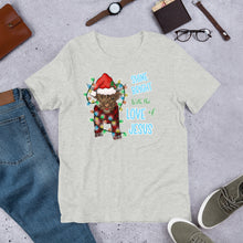 Load image into Gallery viewer, Shine Bright With the Love of Jesus Unisex t-shirt