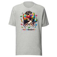 Load image into Gallery viewer, Autism Teacher Life Unisex t-shirt