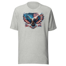 Load image into Gallery viewer, Patriotic Eagle and Flag Unisex t-shirt