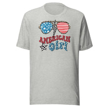 Load image into Gallery viewer, Patriotic American Girl Unisex t-shirt