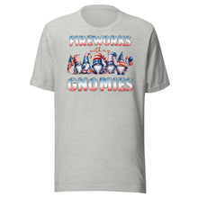 Load image into Gallery viewer, Fireworks with my Gnomies Unisex t-shirt