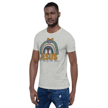 Load image into Gallery viewer, Jesus is the Reason for the Season Rainbow Unisex t-shirt