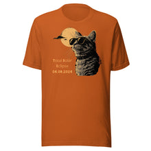 Load image into Gallery viewer, Total Solar Eclipse Cat Unisex t-shirt